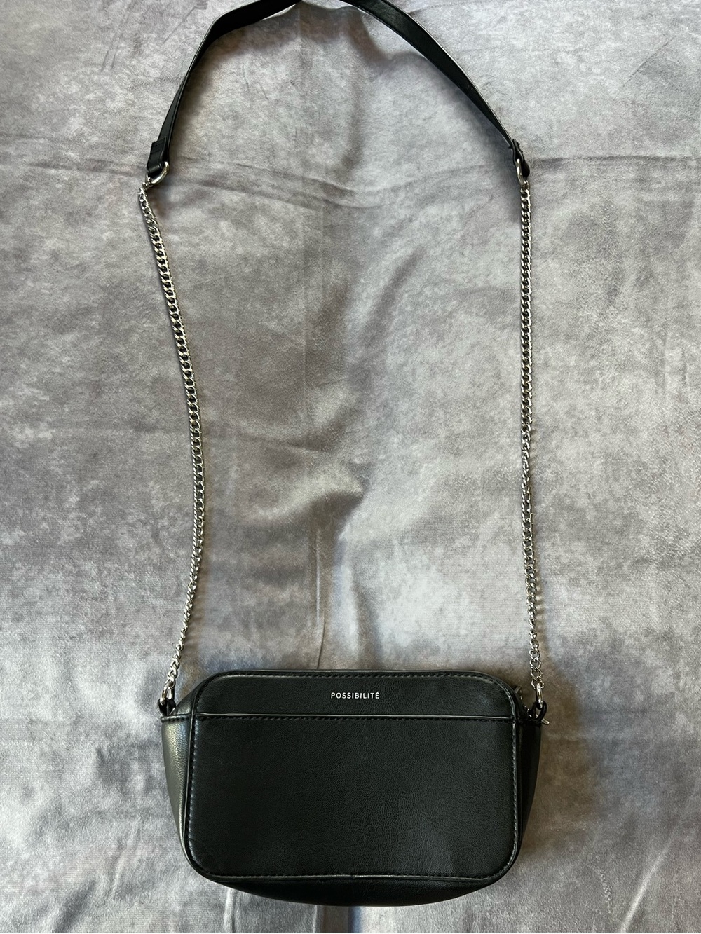 Black crossbody mini purse